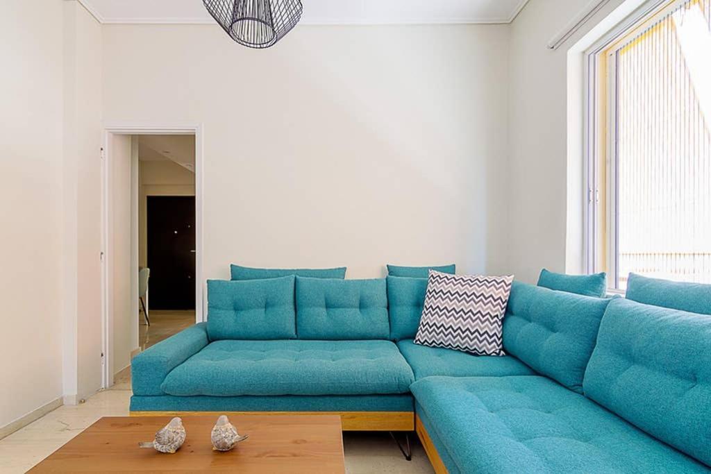 Cozy Flat With 1 Bedroom Next To Metro Station Atenas Exterior foto